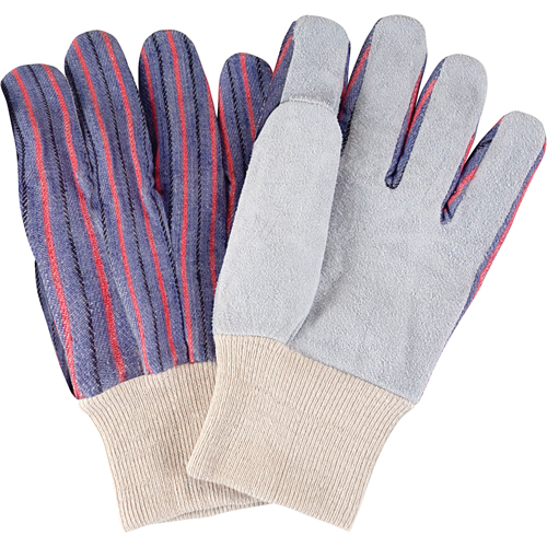 Standard-Duty Work Gloves, Large, Split Cowhide Palm M & M Nord Ouest Inc