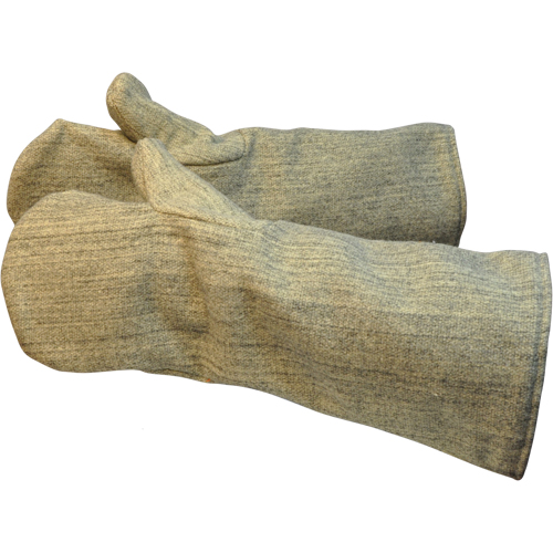 Carbo-King Heat Protective Mitts, Aramid, Large, Protects Up To 2100° F (1149° C) M & M Nord Ouest Inc