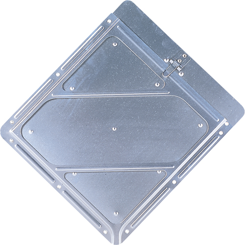 Porte-plaques, Aluminium M & M Nord Ouest Inc