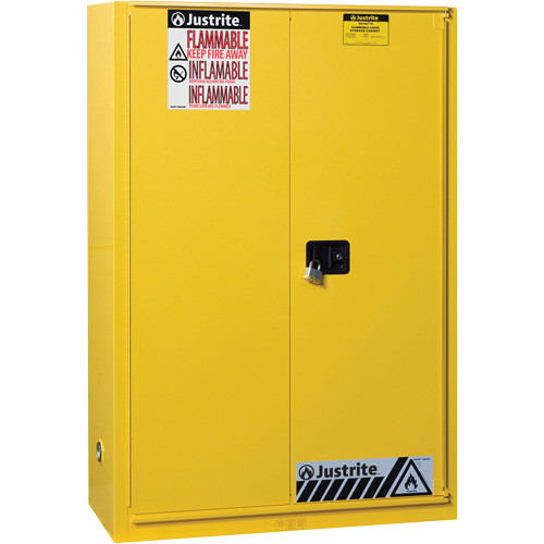 Sure-Grip&reg; Ex Flammable Storage Cabinets, 45 gal., 1 Door, 43" W x 65" H x 18" D M & M Nord Ouest Inc