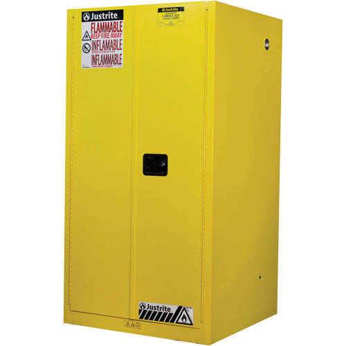 Sure-Grip&reg; Ex Flammable Storage Cabinets, 60 gal., 2 Door, 34" W x 65" H x 34" D M & M Nord Ouest Inc