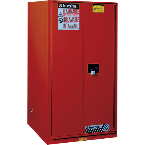 Armoire de s&eacute;curit&eacute; pour la peinture et les encres combustibles EX Sure-Grip, 96 gal., 5 tablettes M & M Nord Ouest Inc
