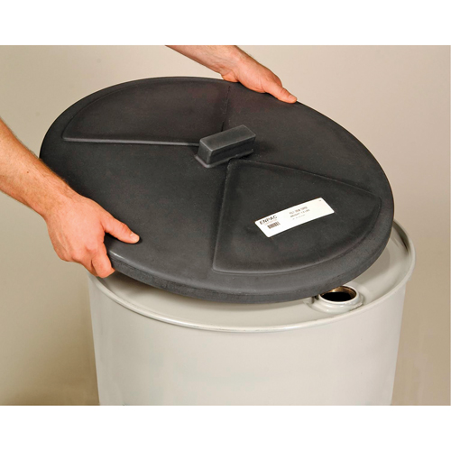Couvercles Poly-Drum Topper, Convient aux barils 55 gal. US (45,8 gal. imp.) M & M Nord Ouest Inc