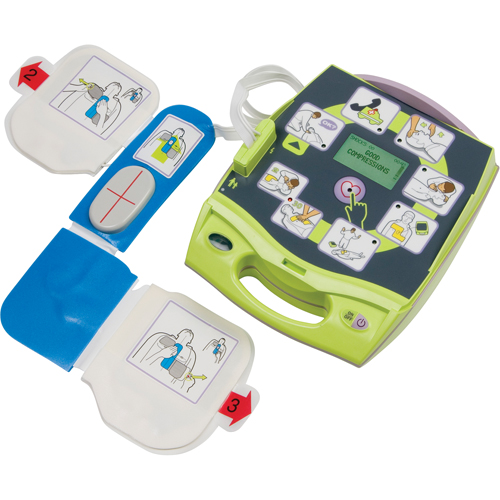 AED Plus&reg; Defibrillator , Semi-Automatic, English, Class 4 M & M Nord Ouest Inc