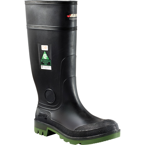 Enduro All Season Industrial Boots, Rubber, Steel Toe, Size 8, Puncture Resistant Sole M & M Nord Ouest Inc
