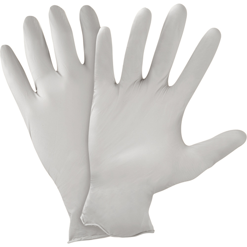 Gants KleenGuard G10, T-Grand, Nitrile, 3,5 mils, Sans poudre, Gris M & M Nord Ouest Inc