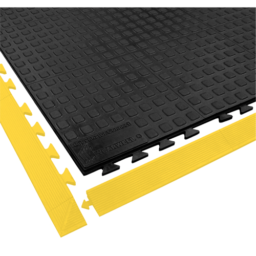 Tapis Rejuvenator Connect No 502, Polyur&eacute;thane, 3' la c, 3' lo, 5/8" &eacute;paisseur, Noir M & M Nord Ouest Inc