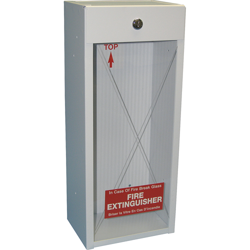 Armoires pour extincteurs mont&eacute;es sur surface, 8,5" la x 20,5" h x 6" p M & M Nord Ouest Inc