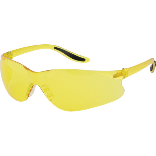 Z500 Series Safety Glasses, Amber Lens, Anti-Scratch, ANSI Z87+/Meets/Exceeds CSA Z94.3 M & M Nord Ouest Inc