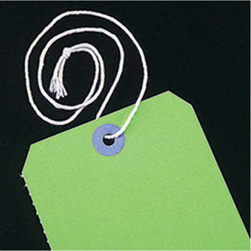 Options de finition pour &eacute;tiquettes - cordons d'attache M & M Nord Ouest Inc