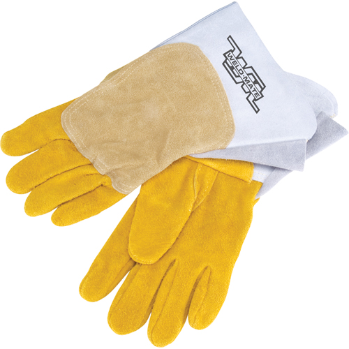 Gants de soudage pour pipelinier, Cuir de vache refendu, Taille Grand M & M Nord Ouest Inc