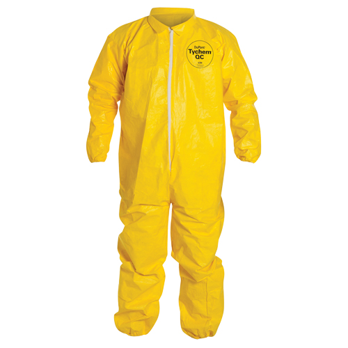Coveralls, Tychem&reg; 2000, 2X-Large, Yellow M & M Nord Ouest Inc
