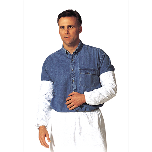Manchettes, Longueur de 18", Tyvek 400, Blanc M & M Nord Ouest Inc
