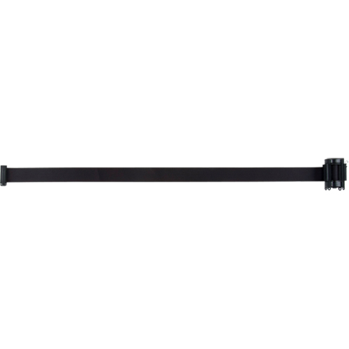 Tape Cassette for Build-Your-Own Crowd Control Barriers, 7', Black Tape M & M Nord Ouest Inc
