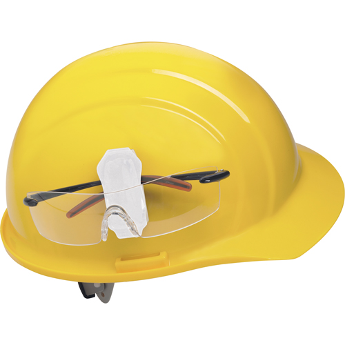 Safety Glasses Clip for ERB Hardhat M & M Nord Ouest Inc