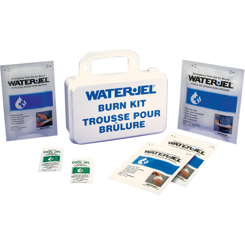 Water Jel&reg; - Emergency Burn Kits, 10-unit Plastic Box, Class 2 M & M Nord Ouest Inc