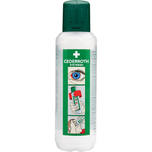 Cederroth Eyewash Solution, Full Bottle, 500 ml M & M Nord Ouest Inc
