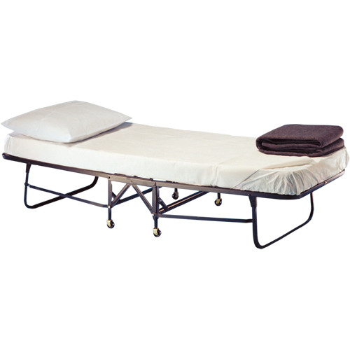 Lits pliants sur roulettes avec matelas M & M Nord Ouest Inc