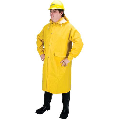 Imperm&eacute;able long RZ202, Polyester, Grand, Jaune M & M Nord Ouest Inc