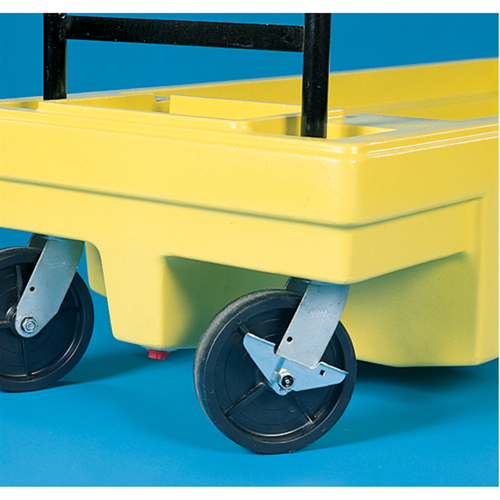 Chariots Poly-Spillcart, 66,5" lo x 29" la x 43,9" h, Cap. de d&eacute;versement 57 gal. US M & M Nord Ouest Inc