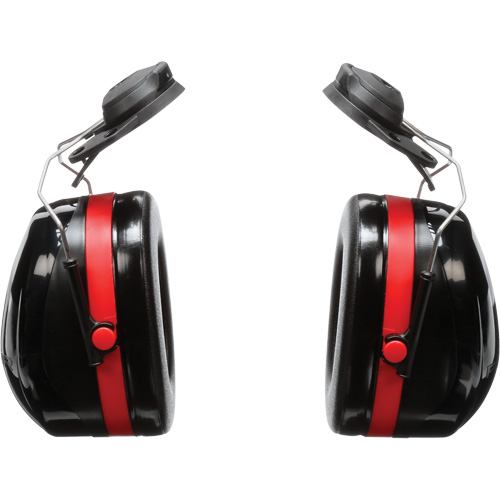 Peltor Optime 105 Series Earmuffs, Cap Mount, 27 NRR dB M & M Nord Ouest Inc