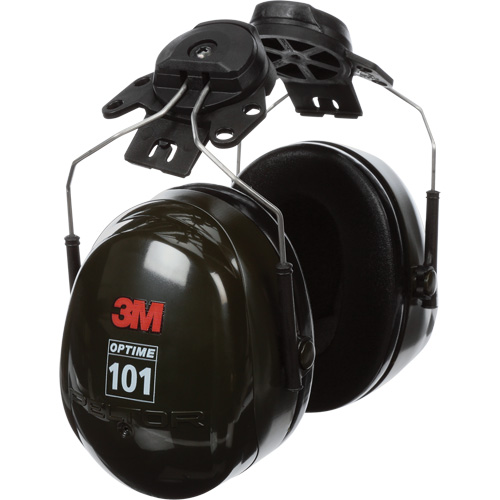 Serres-t&ecirc;tes de s&eacute;rie Peltor Optime 101, Fixation pour casque, 24 NRR dB M & M Nord Ouest Inc
