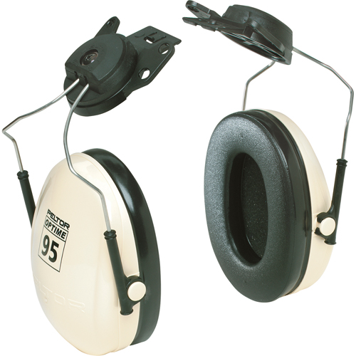 Peltor Optime 95 Series Earmuffs, Cap Mount, 21 NRR dB M & M Nord Ouest Inc