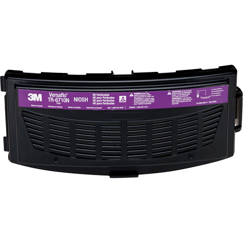 Cartouche pour appareils de protection respiratoire (APR) &agrave; &eacute;puration d'air motoris&eacute; Versaflo, Filtre P100, Paquet de 1 M & M Nord Ouest Inc