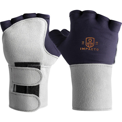 Anti-Impact Glove With Wrist Support, Small, Synthetic Palm, Slip-On Cuff M & M Nord Ouest Inc