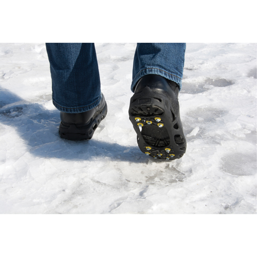 Heavy-Duty Anti-Slip Ice Cleats, Steel, Stud Traction, Medium M & M Nord Ouest Inc