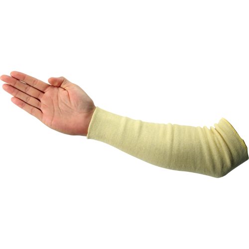 Sleeve, 18", Cotton/Kevlar&reg;, Yellow M & M Nord Ouest Inc