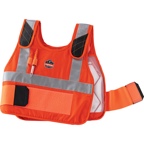 Vestes de refroidissement par changement de phase 6215HV, Petit/Moyen, Orange M & M Nord Ouest Inc