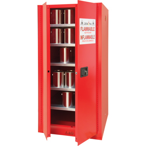 Paint/Ink Cabinet, 96 gal., 5 Shelves M & M Nord Ouest Inc