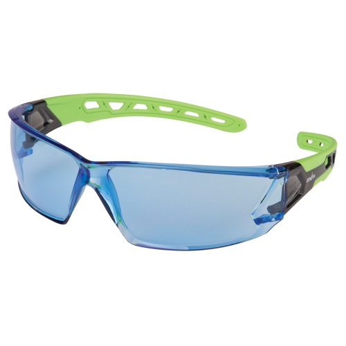 Z2500 Series Safety Glasses, Blue Lens, Anti-Scratch, ANSI Z87+/Meets/Exceeds CSA Z94.3 M & M Nord Ouest Inc