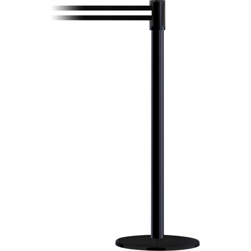 Dual Line Heavy Duty Receiver Post, 38" High, Yellow M & M Nord Ouest Inc