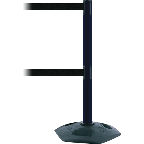 Dual Line Heavy Duty Receiver Post, 38" High, Red M & M Nord Ouest Inc