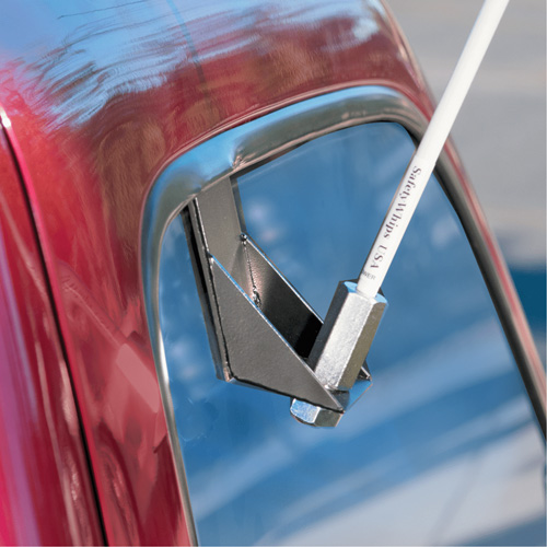 Safety Whip&reg; Light-Duty Whips, Window Mount, 5' High, Orange M & M Nord Ouest Inc