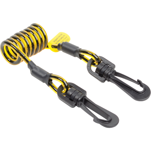Coil Tool Tether, Coil, Dual Clip M & M Nord Ouest Inc