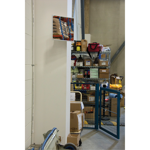 Flat Mirror, 18" H x 30" W, Framed M & M Nord Ouest Inc