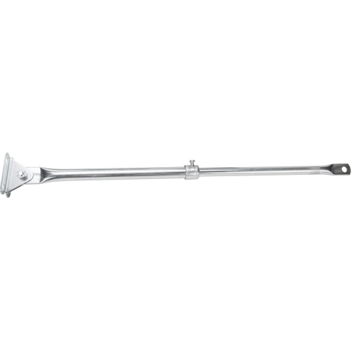 Roundtangular Convex Mirror with Telescopic Arm, 12" H x 18" W, Indoor/Outdoor M & M Nord Ouest Inc