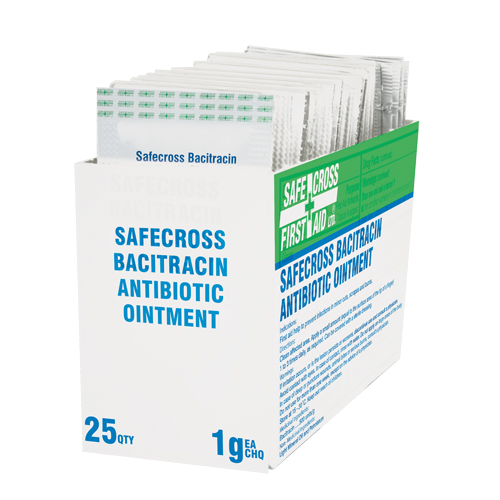 First Aid Bacitracin Zinc Topical Treatment, Cream, Class 1 M & M Nord Ouest Inc