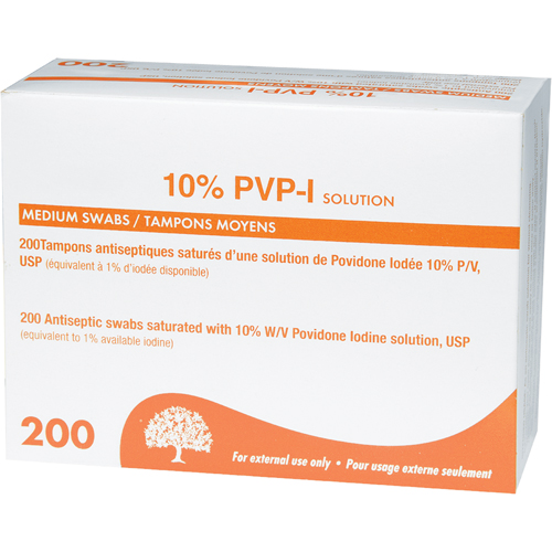 Povidone Iodine Prep Treatment, Towelette, Antiseptic M & M Nord Ouest Inc