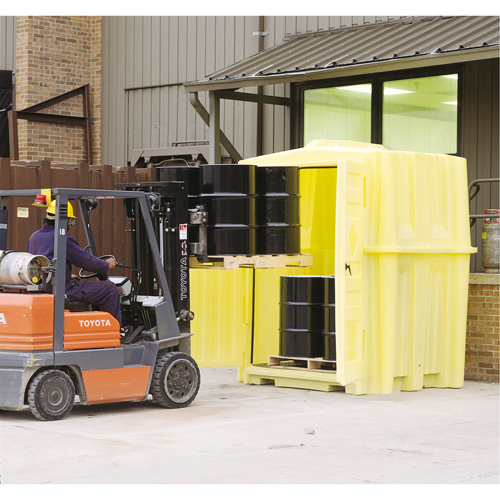 Job Hut, 90" lo x 61,5" la x 94" h, Capacit&eacute; de charge 8000 lb M & M Nord Ouest Inc