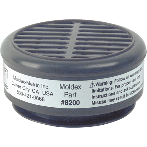 8000 Series Replacement Cartridges, Gas/Vapour Cartridge, Acid Gas M & M Nord Ouest Inc