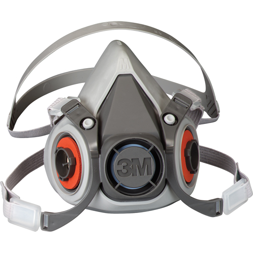 Respirateur r&eacute;utilisable &agrave; demi-masque s&eacute;rie 6000, Thermoplastique, Grand M & M Nord Ouest Inc