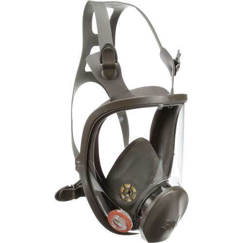 Respirateur r&eacute;utilisable &agrave; masque complet s&eacute;rie 6000, &eacute;lastom&egrave;re/Silicone/Thermoplastique, Moyen M & M Nord Ouest Inc