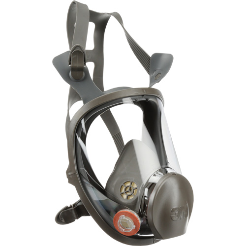 Respirateur r&eacute;utilisable &agrave; masque complet s&eacute;rie 6000, &eacute;lastom&egrave;re/Silicone/Thermoplastique, Grand M & M Nord Ouest Inc