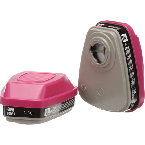 Cartouches pour respirateur s&eacute;rie 6000, Cartouche gaz/vapeur, Vapeurs organiques/P100 M & M Nord Ouest Inc