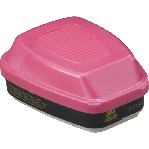 6000 Series Respirator Cartridges, Gas/Vapour Cartridge, Formaldehyde/P100 M & M Nord Ouest Inc