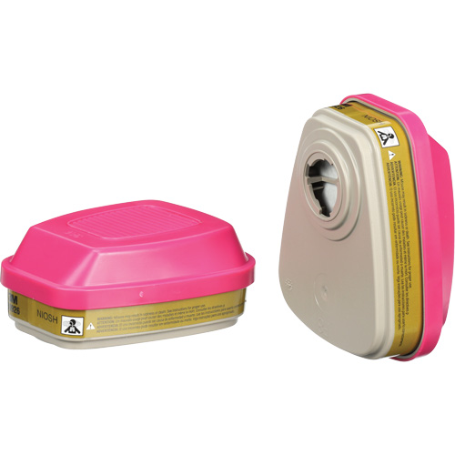 6000 Series Respirator Cartridges, Gas/Vapour Cartridge, Multi-Gas/Vapour/P100 M & M Nord Ouest Inc
